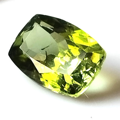2.45 Carat 6.9X10.3X4.5 (WXLXD) Natural Elongated Cushion Cut Green Colour Tourmaline Gemstone