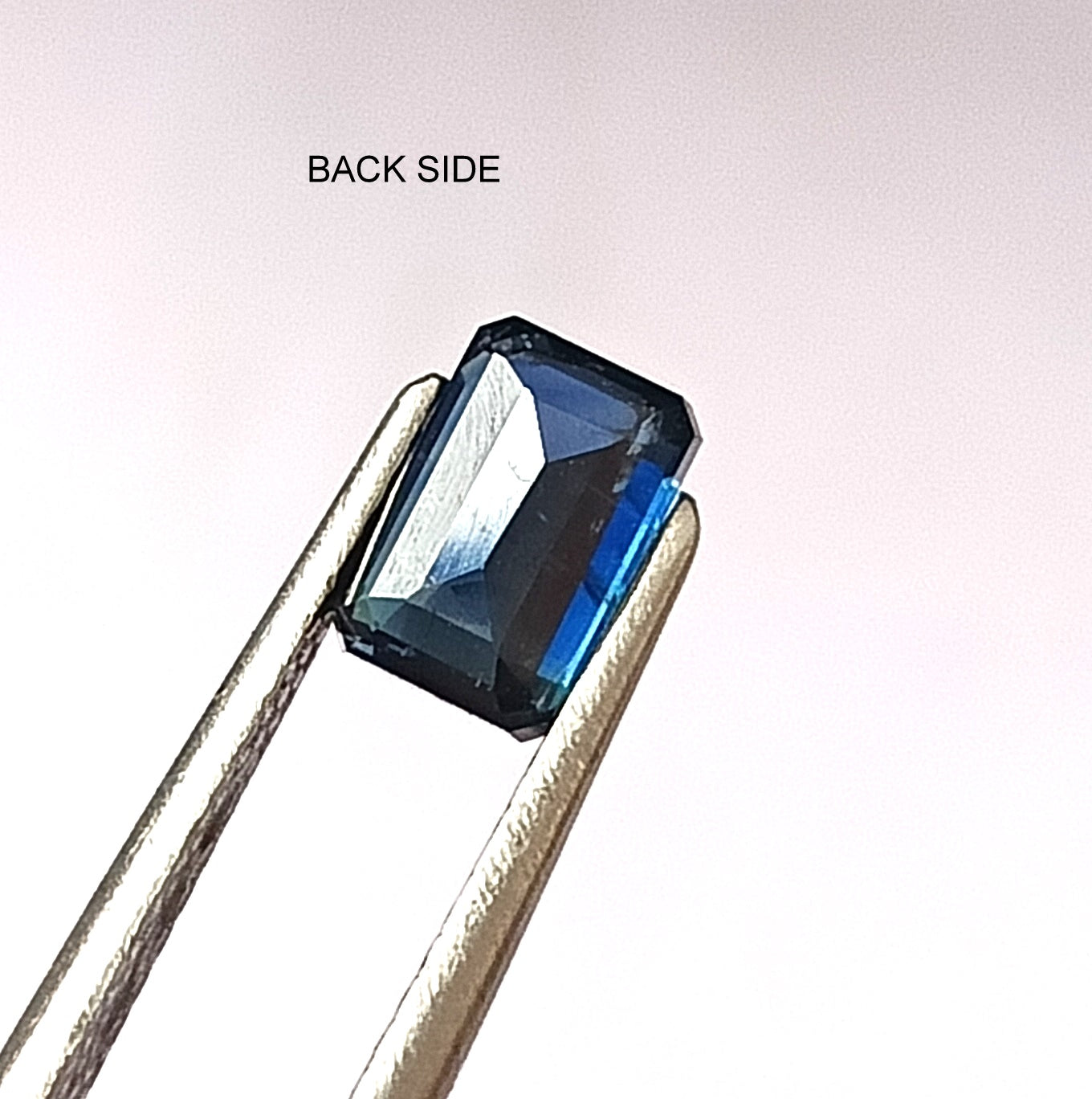 1.15 Carat 4.5X6.6X3.1 (WXLXD) Natural Unheated Emerald Cut Australian Blue Sapphire