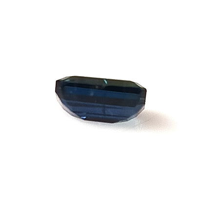 1.15 Carat 4.5X6.6X3.1 (WXLXD) Natural Unheated Emerald Cut Australian Blue Sapphire