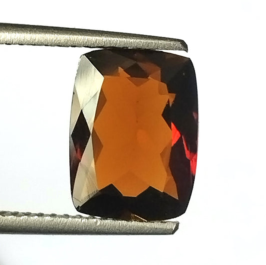 2.75 Carat 7.8X10.7X4.1 (WXLXD) Natural Elongated Cushion Cut Petrol/Honey Colour Tourmaline Gemstone