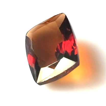 2.75 Carat 7.8X10.7X4.1 (WXLXD) Natural Elongated Cushion Cut Petrol/Honey Colour Tourmaline Gemstone