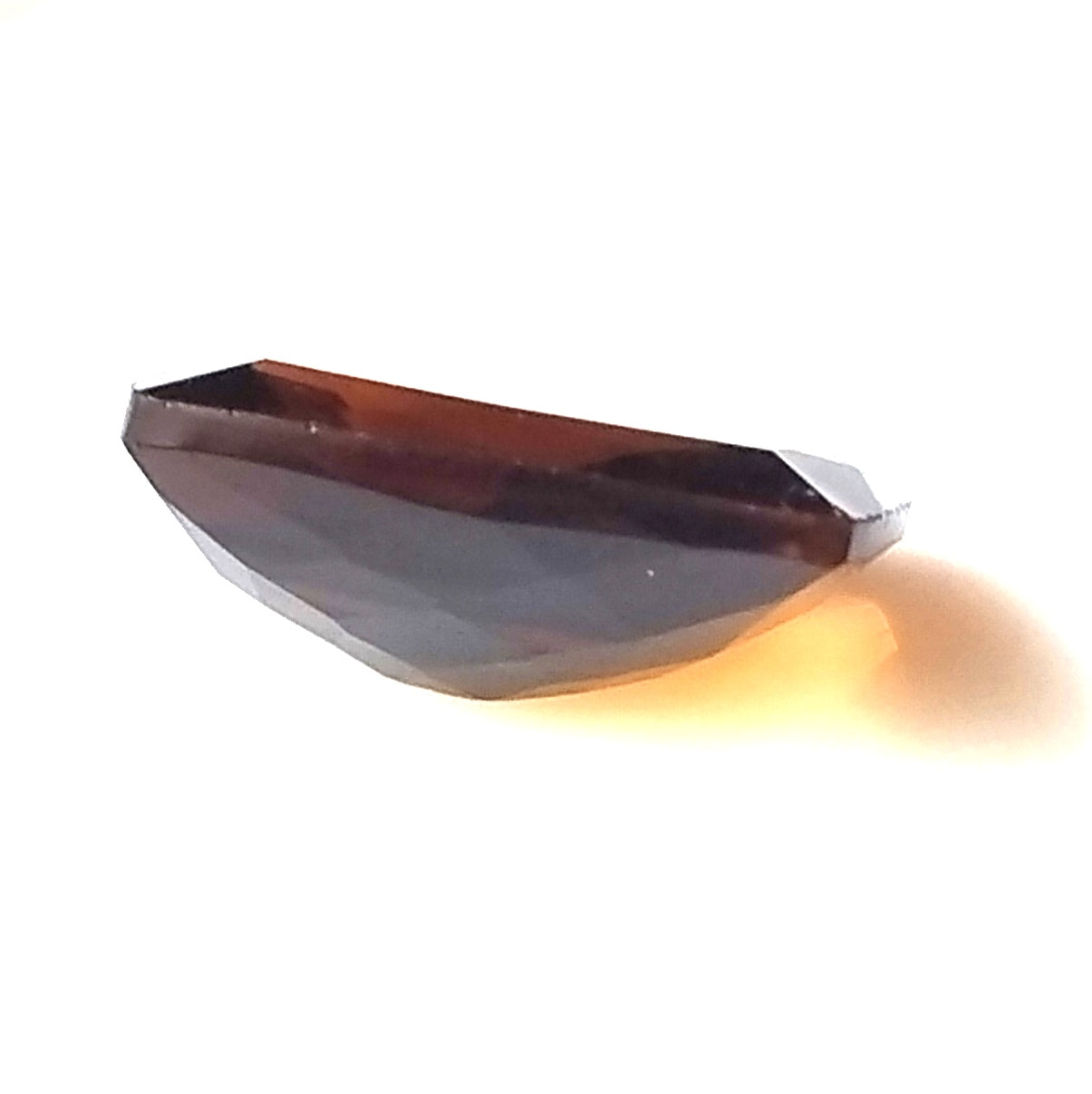 2.75 Carat 7.8X10.7X4.1 (WXLXD) Natural Elongated Cushion Cut Petrol/Honey Colour Tourmaline Gemstone