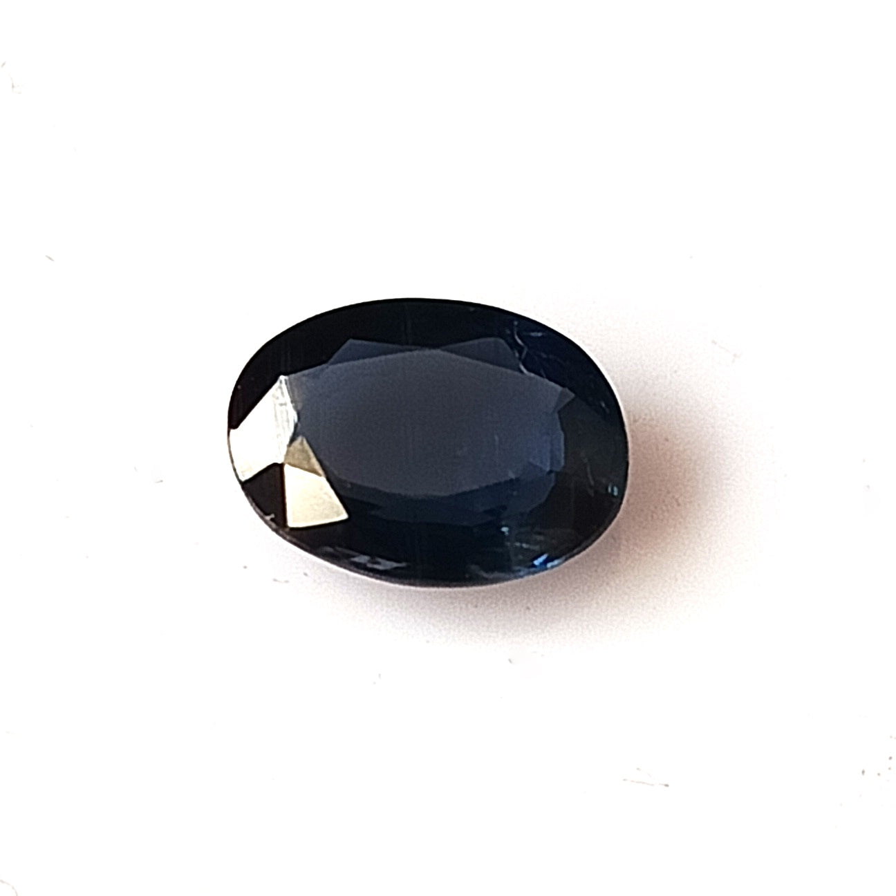 1.25 Carat 6X8X2.7 (WXLXD) Natural Unheated Oval Cut Australian Blue Sapphire