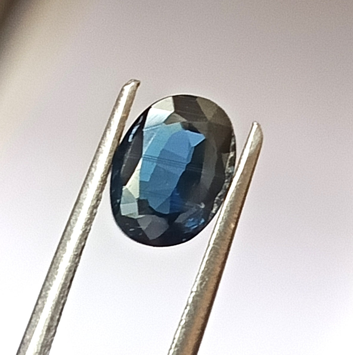 1.25 Carat 6X8X2.7 (WXLXD) Natural Unheated Oval Cut Australian Blue Sapphire