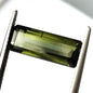 4.05 Carat 5.5X15X4.8 (WXLXD) Natural Emerald Cut Green Colour Tourmaline Gemstone