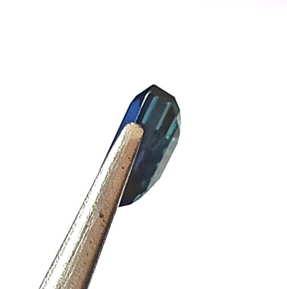 1.30 Carat 4.6X6.8X3.2 (WXLXD) Natural Unheated Emerald Cut Australian Blue Sapphire