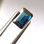 1.20 Carat 6.5X4.6X3 (WXLXD) Natural Unheated Australian Emerald Cut Blue Sapphire