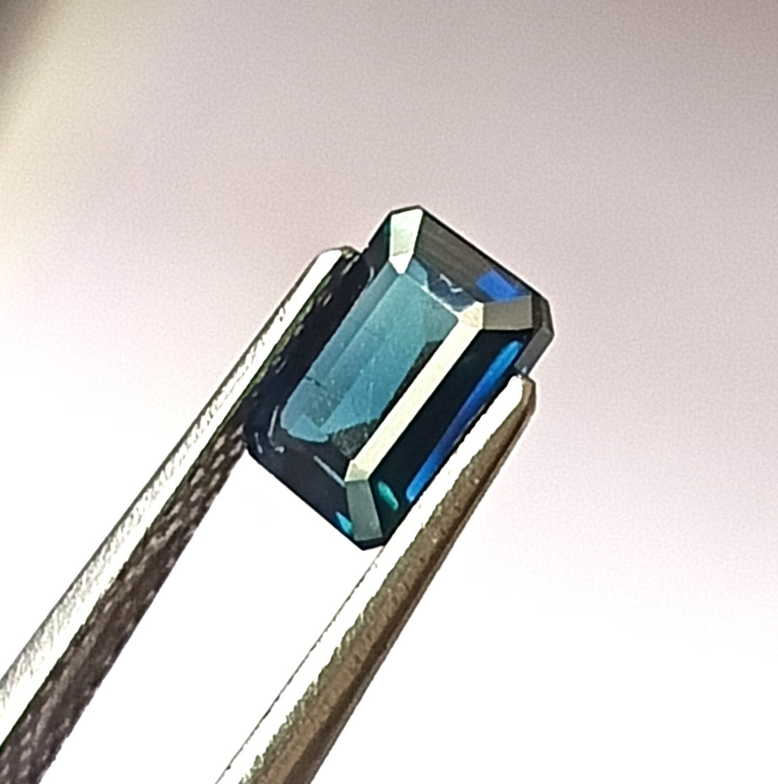 1.20 Carat 6.5X4.6X3 (WXLXD) Natural Unheated Australian Emerald Cut Blue Sapphire