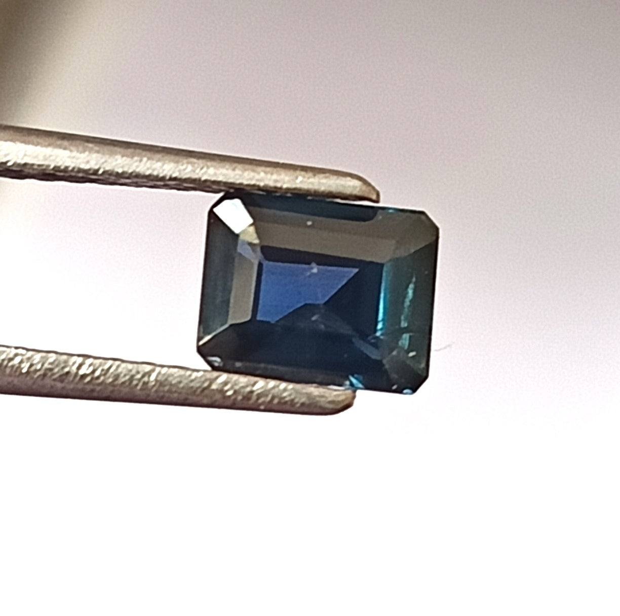 1.0 Carat 5X6X3 (WXLXD) Natural Unheated Australian Emerald Cut Blue Sapphire