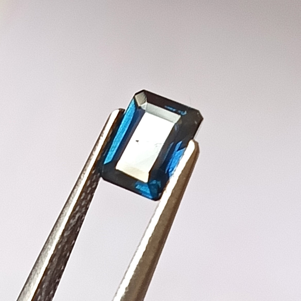 1.0 Carat 5X6X3 (WXLXD) Natural Unheated Australian Emerald Cut Blue Sapphire