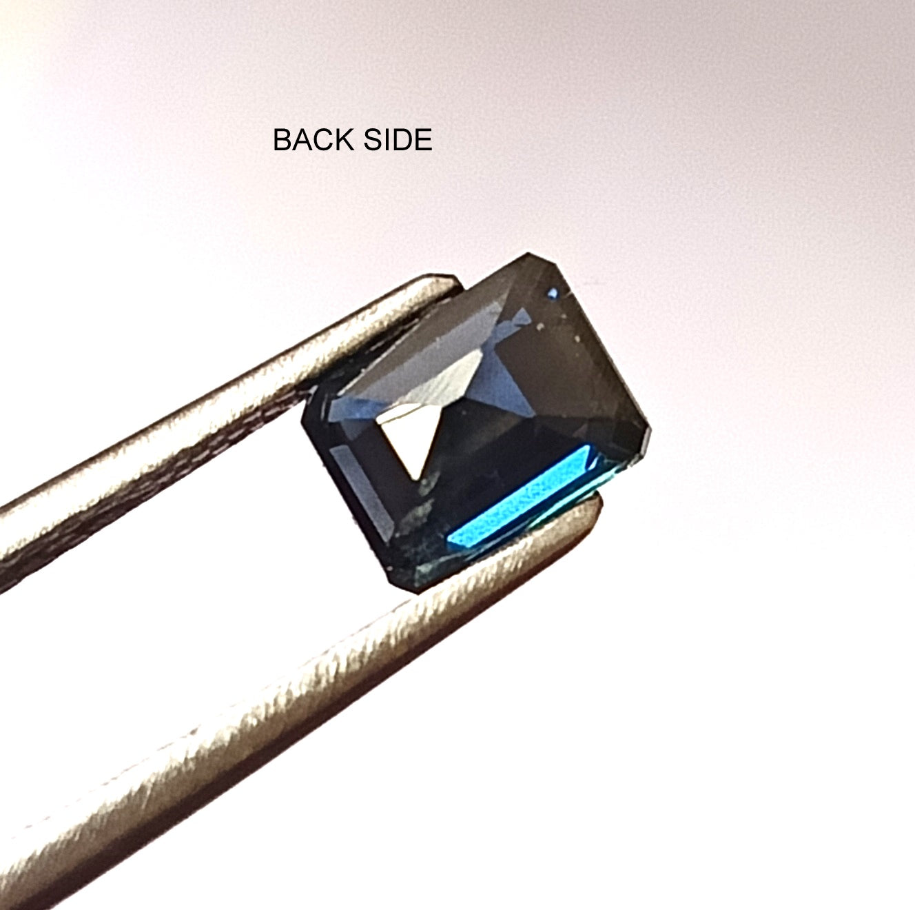 1.0 Carat 5X6X3 (WXLXD) Natural Unheated Australian Emerald Cut Blue Sapphire