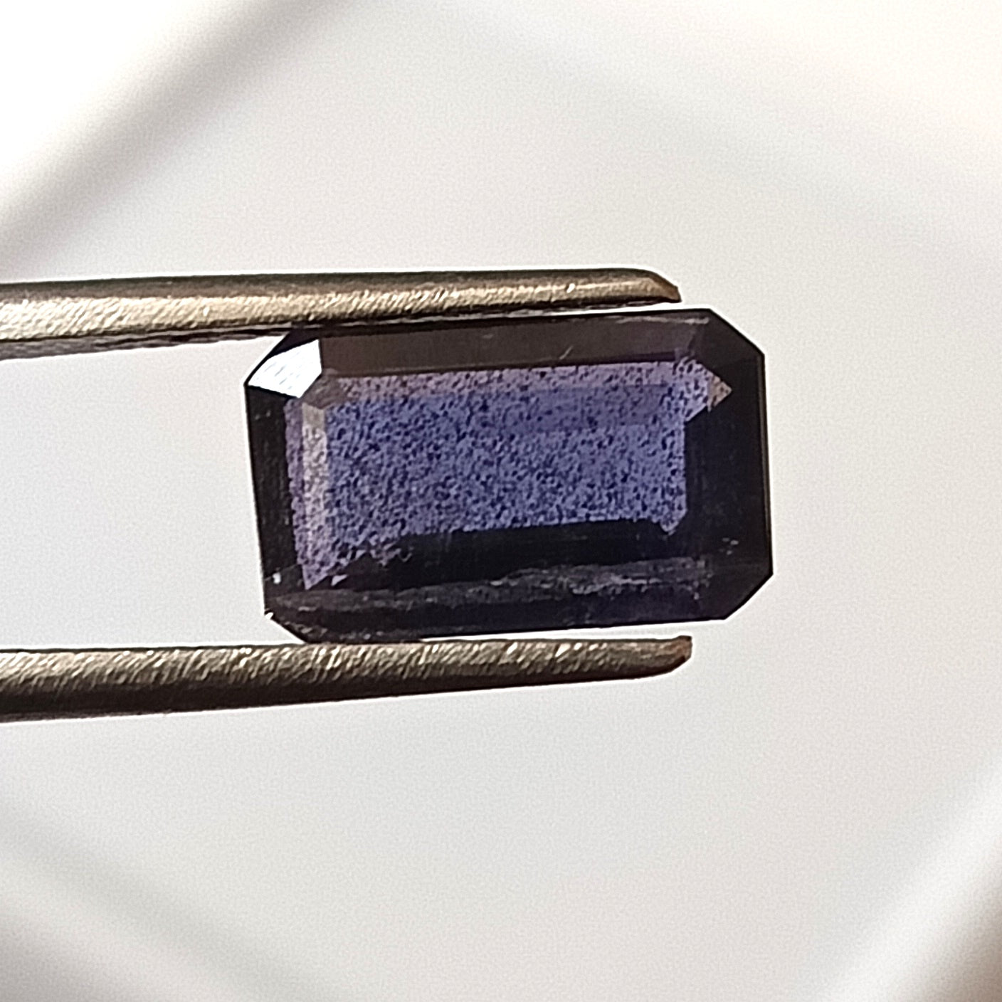 2.0 Carat 6.3X10.4X4 (WXLXD) Natural Faceted Emerald Cut Iolite