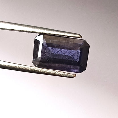 2.0 Carat 6.3X10.4X4 (WXLXD) Natural Faceted Emerald Cut Iolite