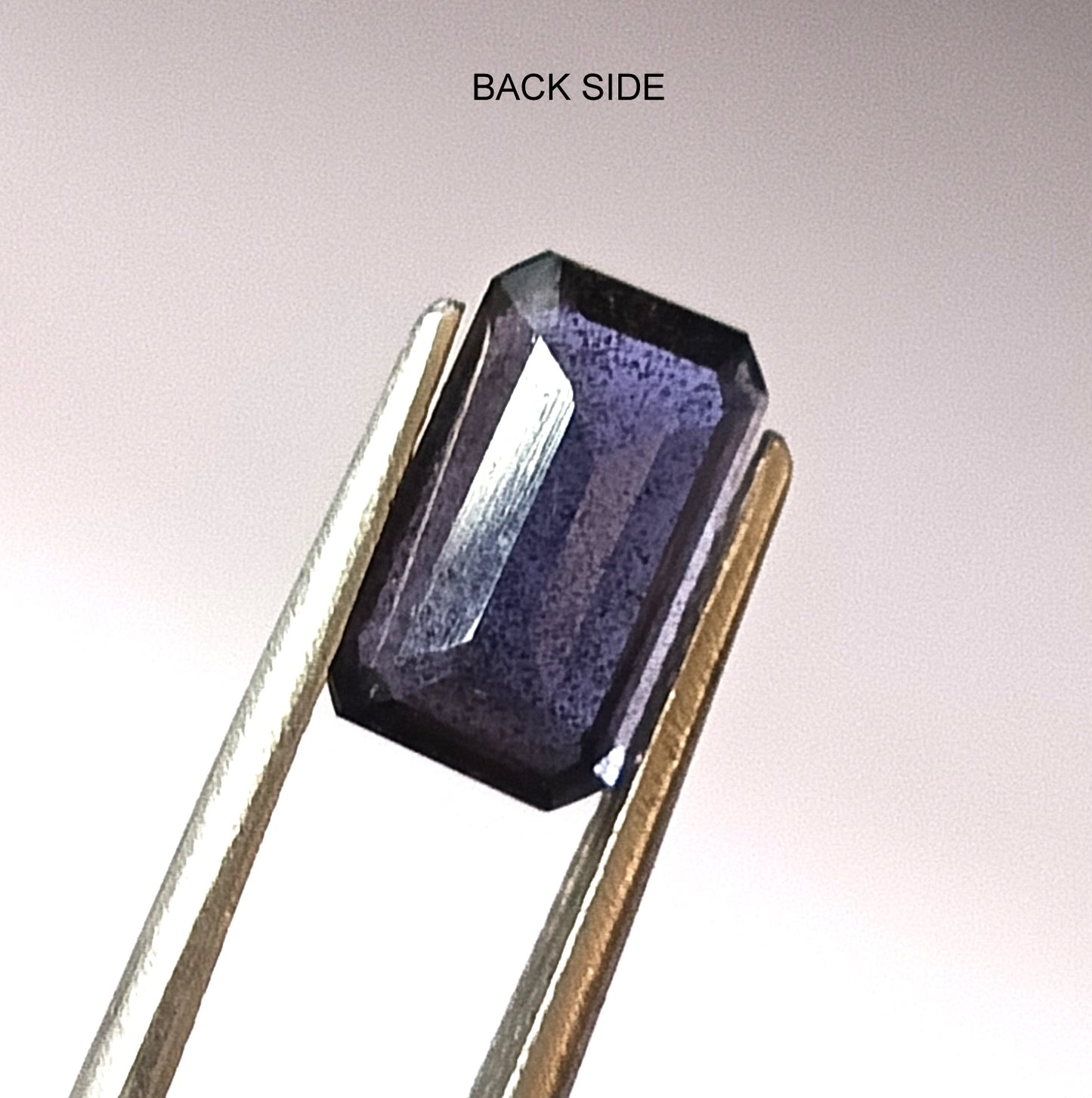 2.0 Carat 6.3X10.4X4 (WXLXD) Natural Faceted Emerald Cut Iolite