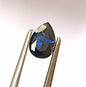 0.90 Carat 7X5X3 (WXLXD) Natural Unheated Pear Cut Australian Blue Sapphire
