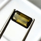 2.55 Carat 5.7X10.7X4.7 (WXLXD) Natural Emerald Cut Green Colour Tourmaline Gemstone