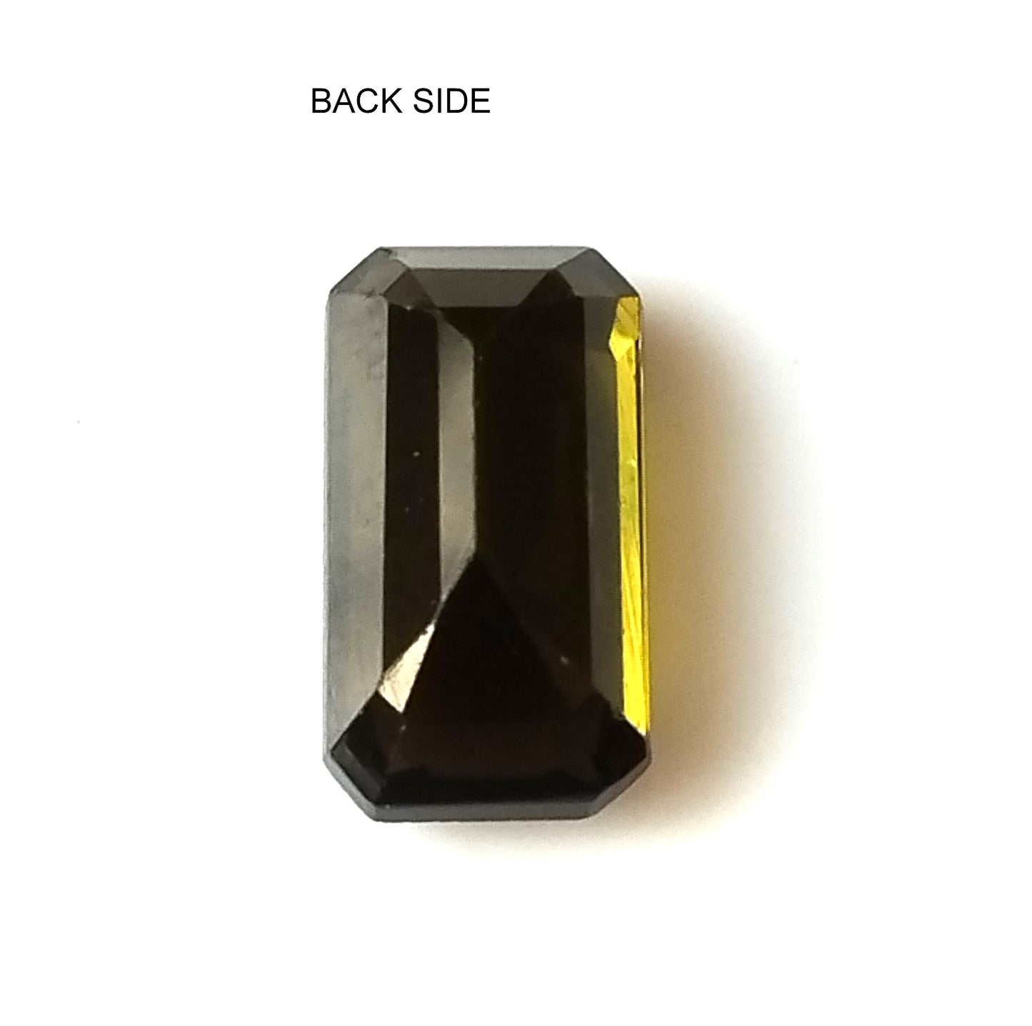 2.55 Carat 5.7X10.7X4.7 (WXLXD) Natural Emerald Cut Green Colour Tourmaline Gemstone