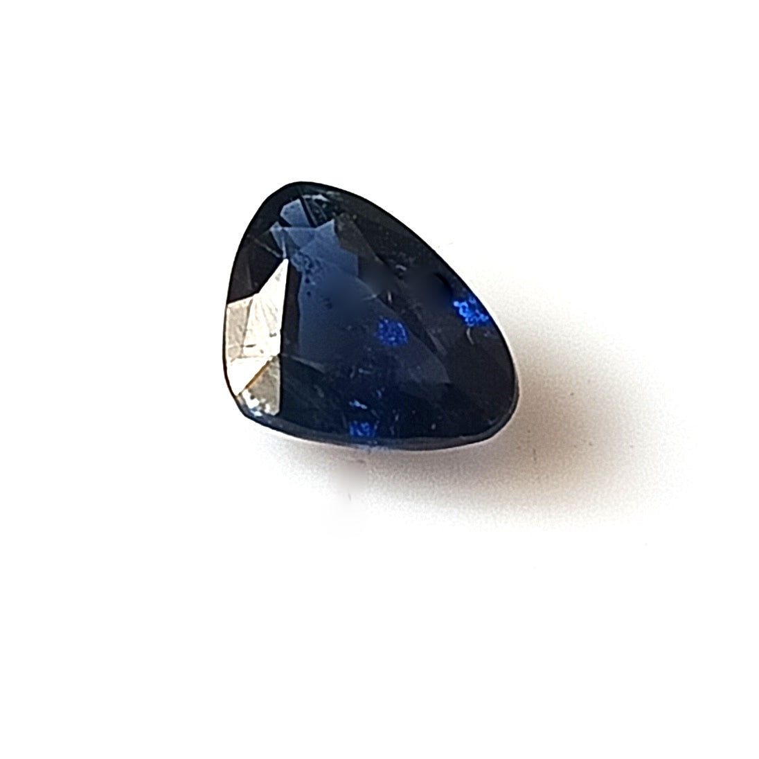 0.85 Carat 7.2X5.2X3 (WXLXD) Natural Unheated Heart Shaped Australian Blue Sapphire