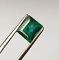 1.45 Carat 6X7X3.7 (WXLXD) Natural Baguette Cut Zambian Emerald