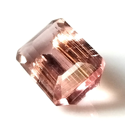 1.45 Carat 5X10X3.1 (WXLXD) Natural Emerald Cut Pink Colour Tourmaline Gemstone