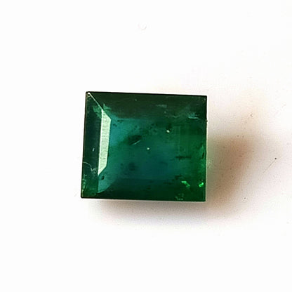 1.45 Carat 6X7X3.7 (WXLXD) Natural Baguette Cut Zambian Emerald