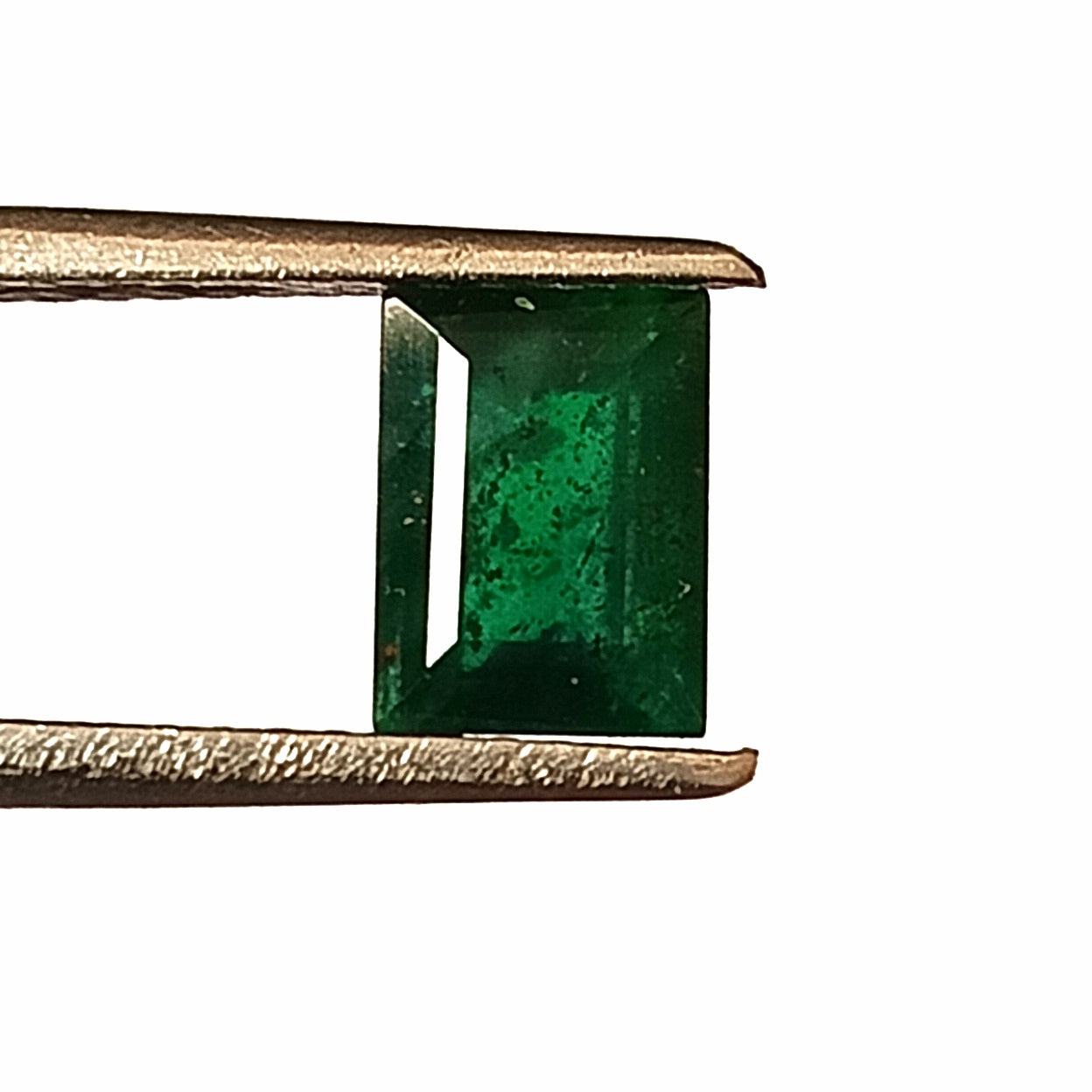 1.15 Carat 5X6.8X3.8 (WXLXD) Natural Baguette Cut Zambian Emerald
