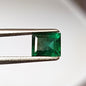 0.70 Carat 4.7X5.7X3.2 (WXLXD) Natural Baguette Cut Zambian Emerald