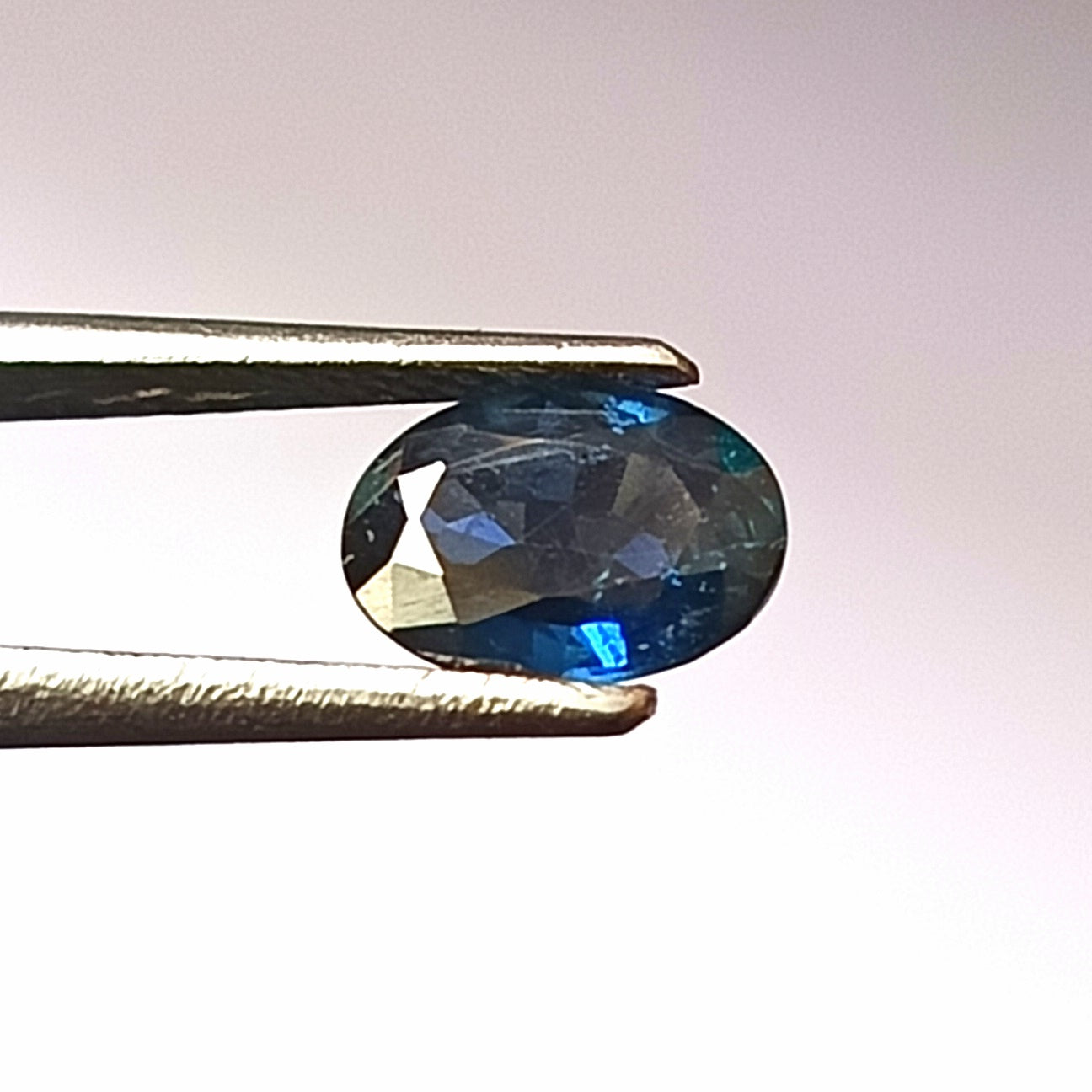 0.90 Carat 5X7X2.6 (WXLXD) Natural Unheated Oval Cut Australian Blue Sapphire