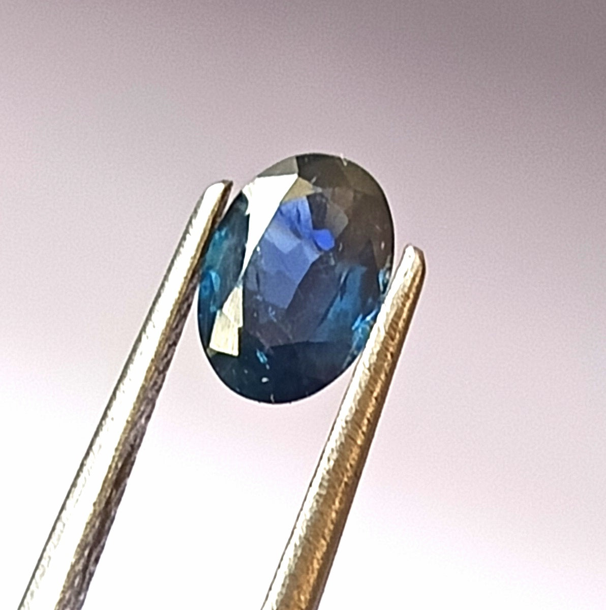 0.90 Carat 5X7X2.6 (WXLXD) Natural Unheated Oval Cut Australian Blue Sapphire