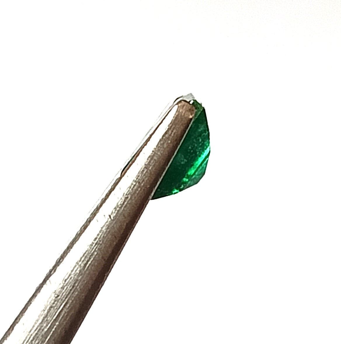 0.70 Carat 4.7X5.7X3.2 (WXLXD) Natural Baguette Cut Zambian Emerald