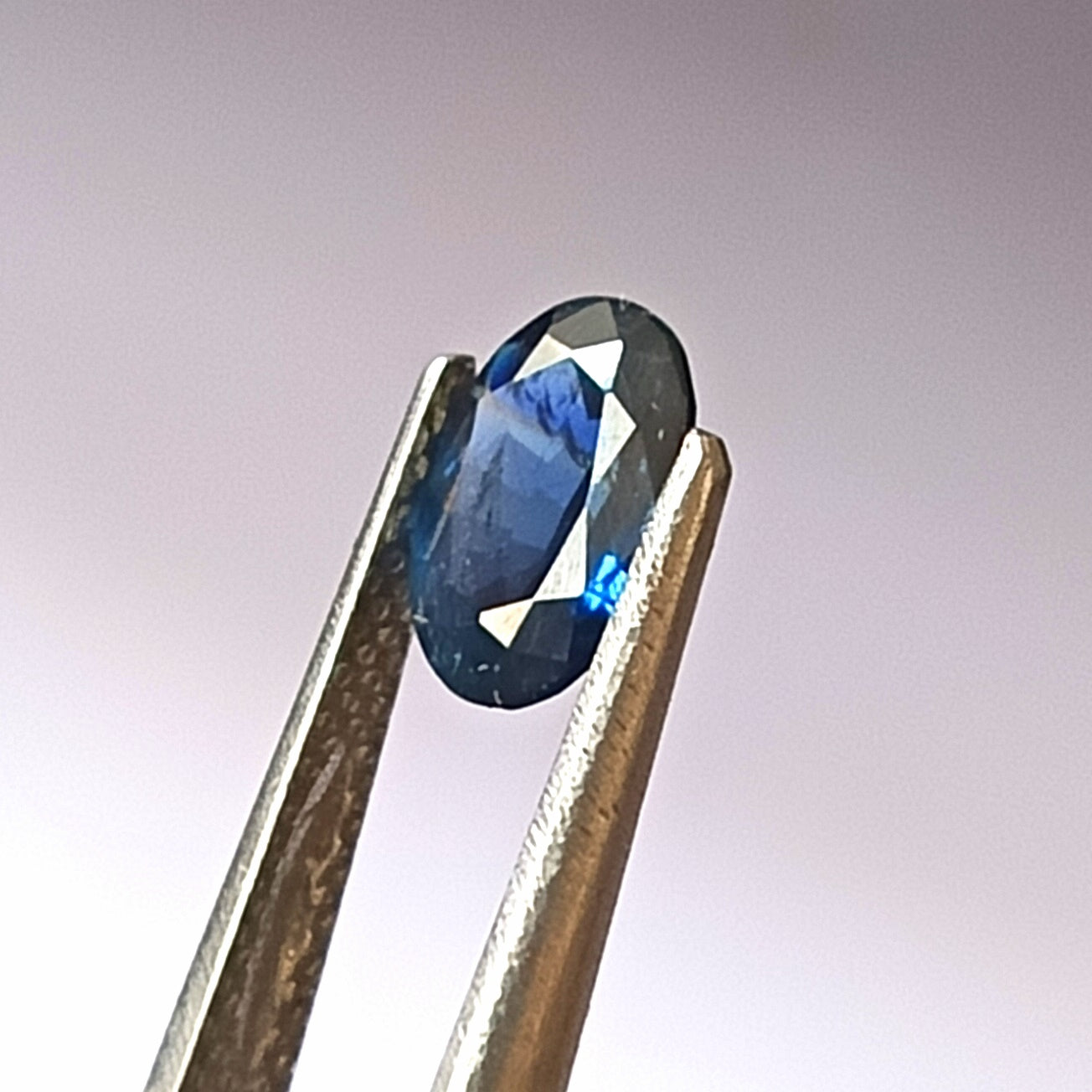 0.90 Carat 5X7X2.6 (WXLXD) Natural Unheated Oval Cut Australian Blue Sapphire