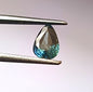 0.90 Carat 5X7X3.2 (WXLXD) Natural Unheated Pear Cut Australian Green Sapphire