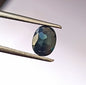 0.90 Carat 5.5X7.2X2.4 (WXLXD) Natural Unheated Oval Shaped Australian Green Sapphire