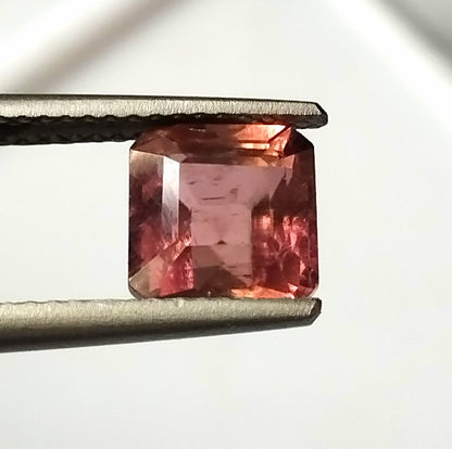 2.10 Carat 6.7X7X5.4 (WXLXD) Natural Cushion Cut Pink Colour Tourmaline Gemstone