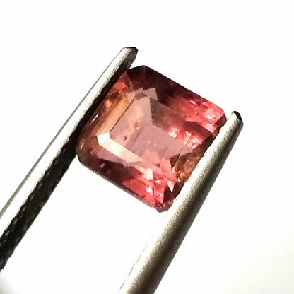 2.10 Carat 6.7X7X5.4 (WXLXD) Natural Cushion Cut Pink Colour Tourmaline Gemstone
