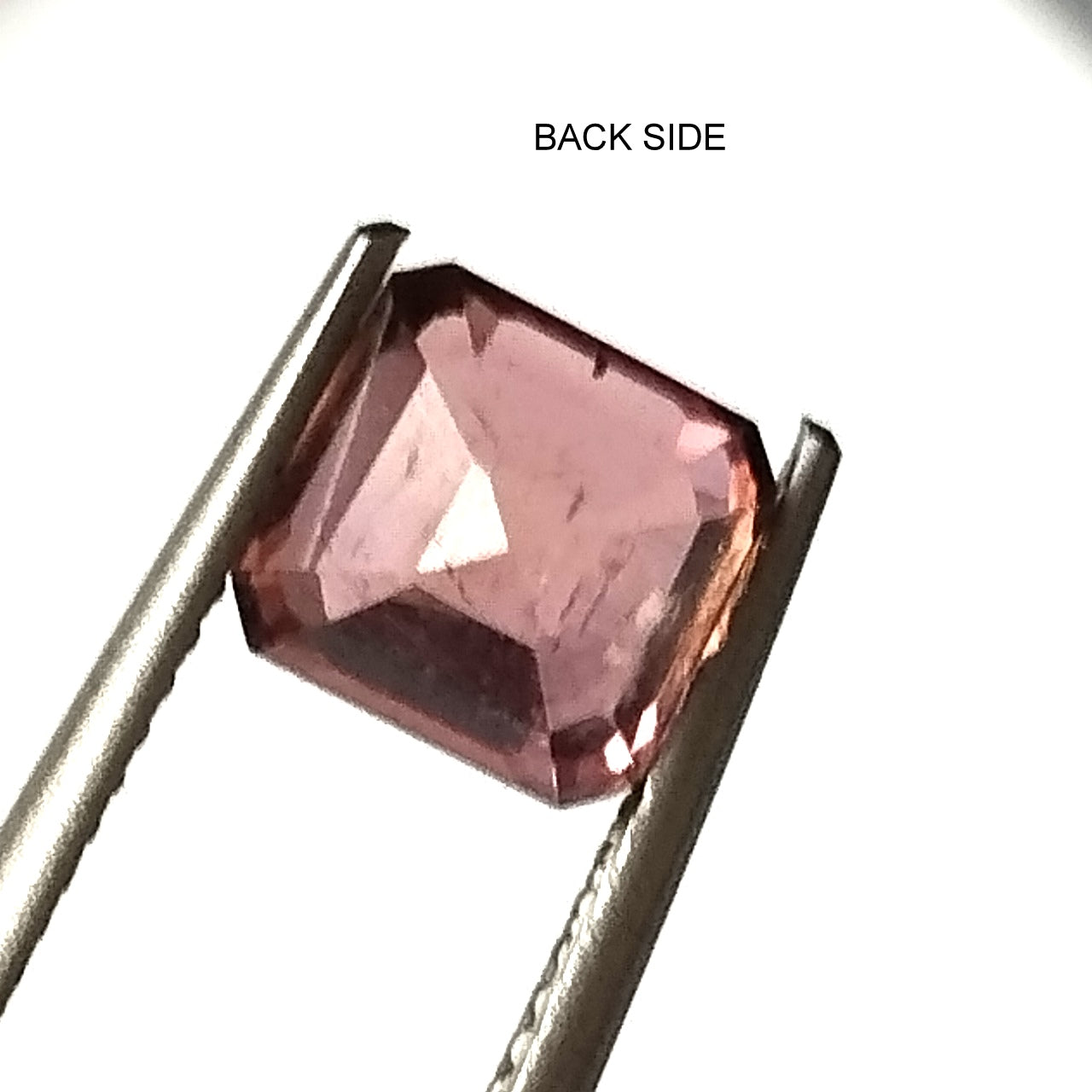 2.10 Carat 6.7X7X5.4 (WXLXD) Natural Cushion Cut Pink Colour Tourmaline Gemstone