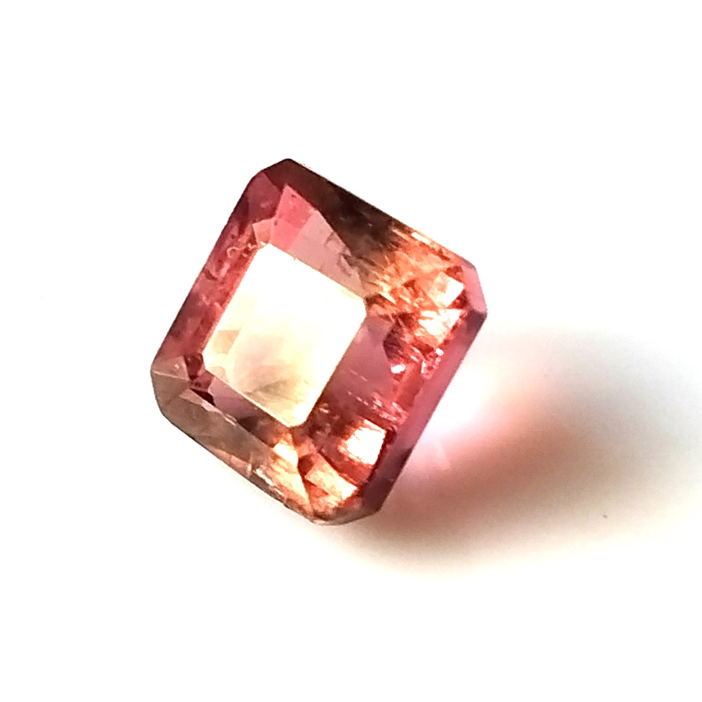 2.10 Carat 6.7X7X5.4 (WXLXD) Natural Cushion Cut Pink Colour Tourmaline Gemstone