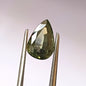 1.70 Carat 6.7X10X3.2 (WXLXD) Natural Unheated Pear Cut Australian Green Sapphire