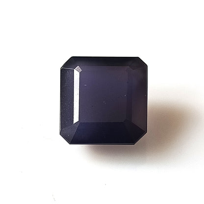 6.85 Carat 11X11X7 (WXLXD) Natural Faceted Square Octagon Cut Iolite