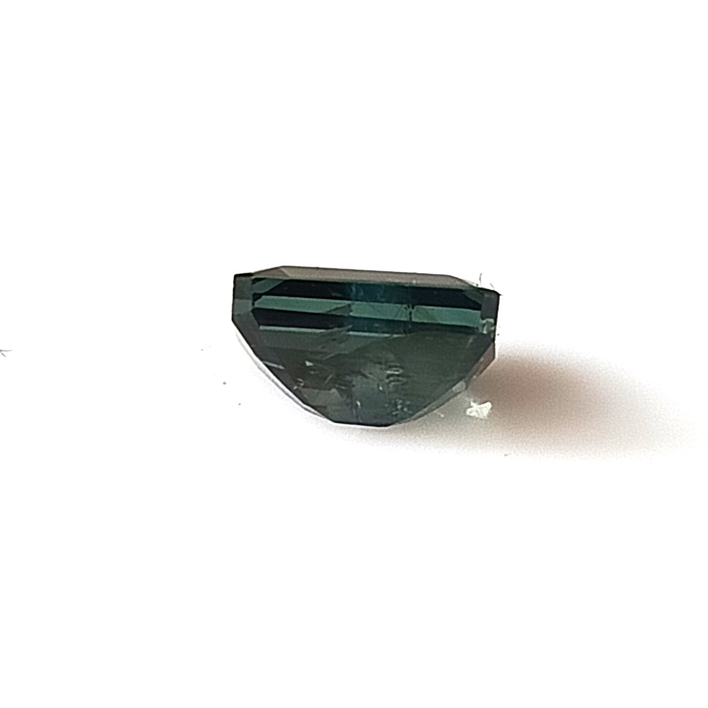 1.80 Carat 5X7X4.2 (WXLXD) Natural Unheated Emerald Shaped Australian Green Sapphire