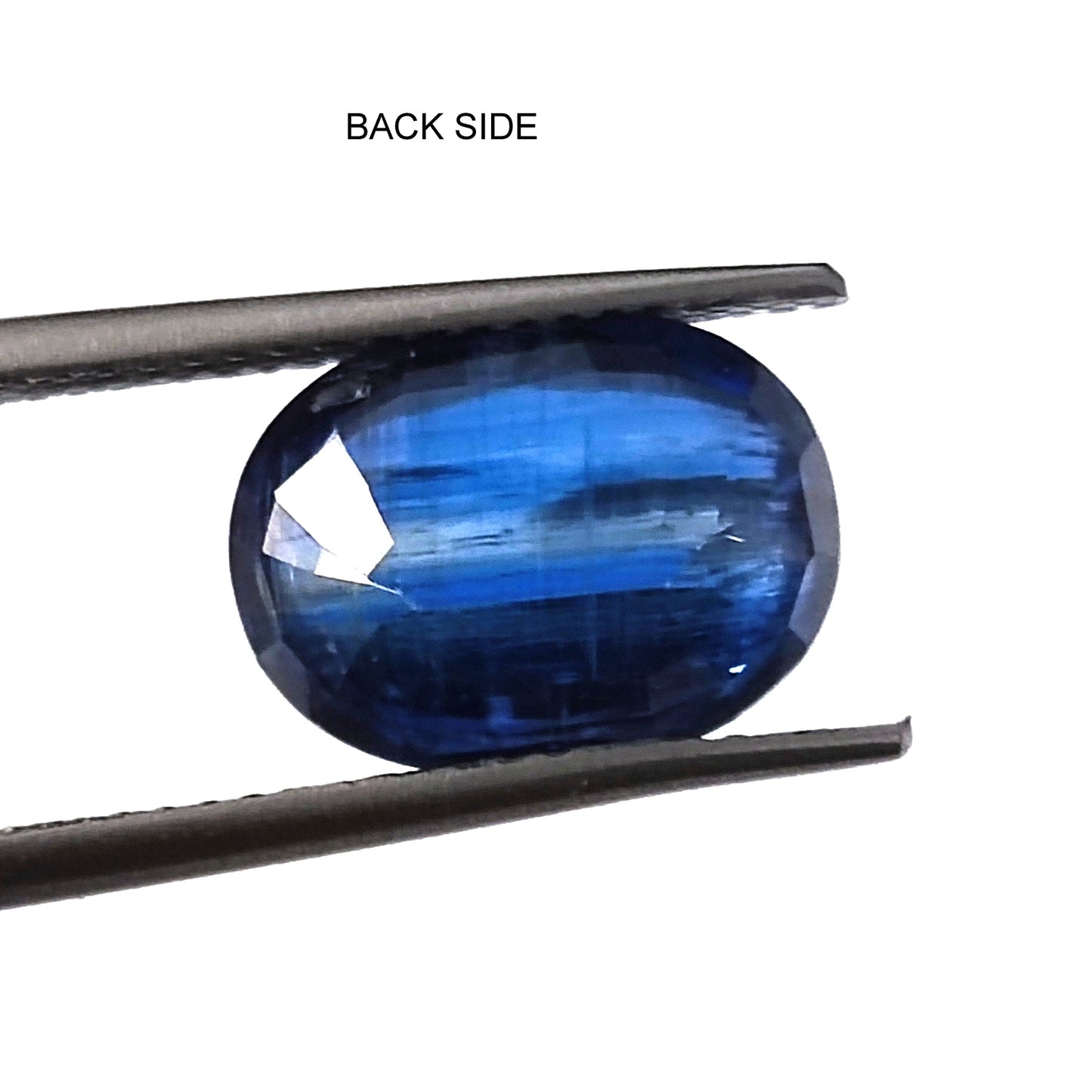 4.65 CARAT 8.5X11.3X5.6 (WXLXB) NATURAL OVAL CUT KYNITE