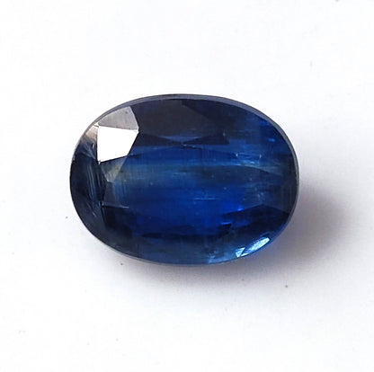 4.65 CARAT 8.5X11.3X5.6 (WXLXB) NATURAL OVAL CUT KYNITE