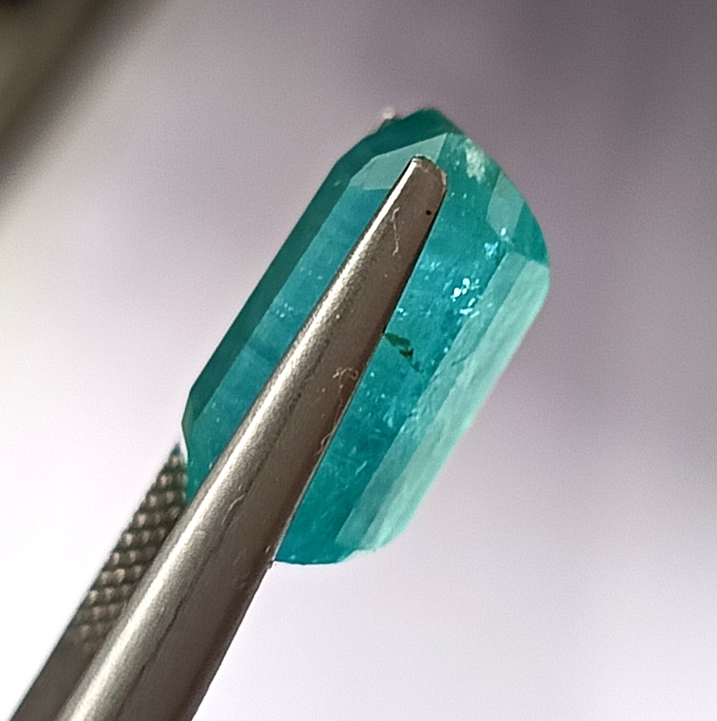 12.80 Carat 11.4X15.3X8.5 (WXLXD) Natural Zambian Emerald Cut Emerald