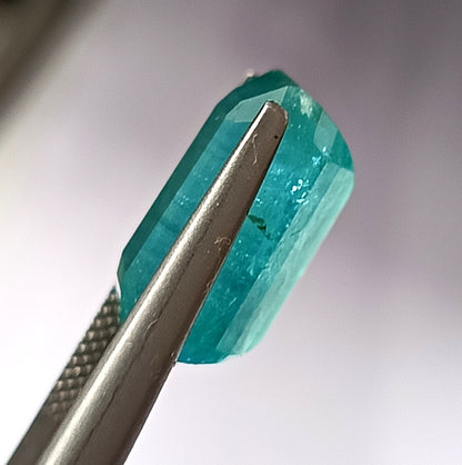 12.80 Carat 11.4X15.3X8.5 (WXLXD) Natural Zambian Emerald Cut Emerald