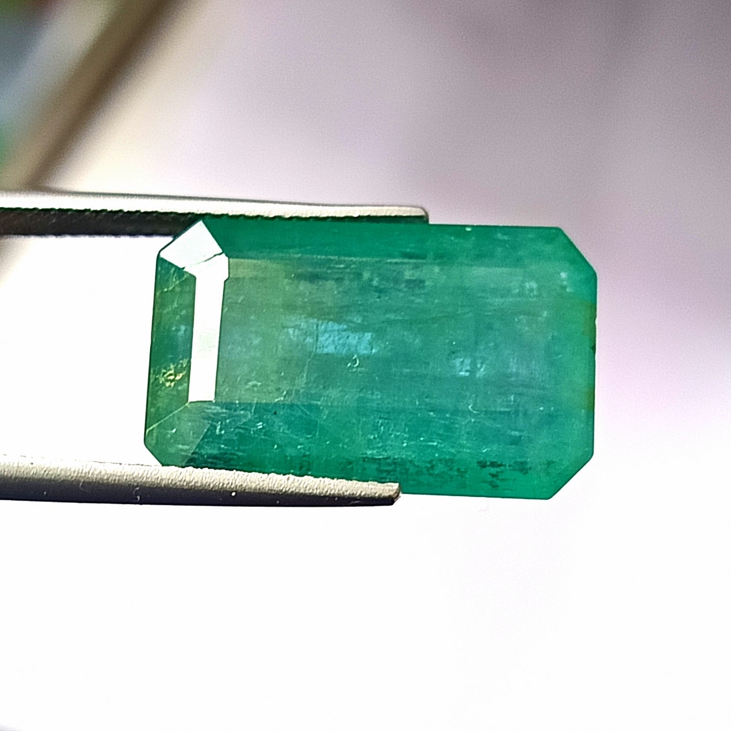 20.0 Carat 12.6X20X8.8 (WXLXD) Natural Zambian Emerald Cut Emerald