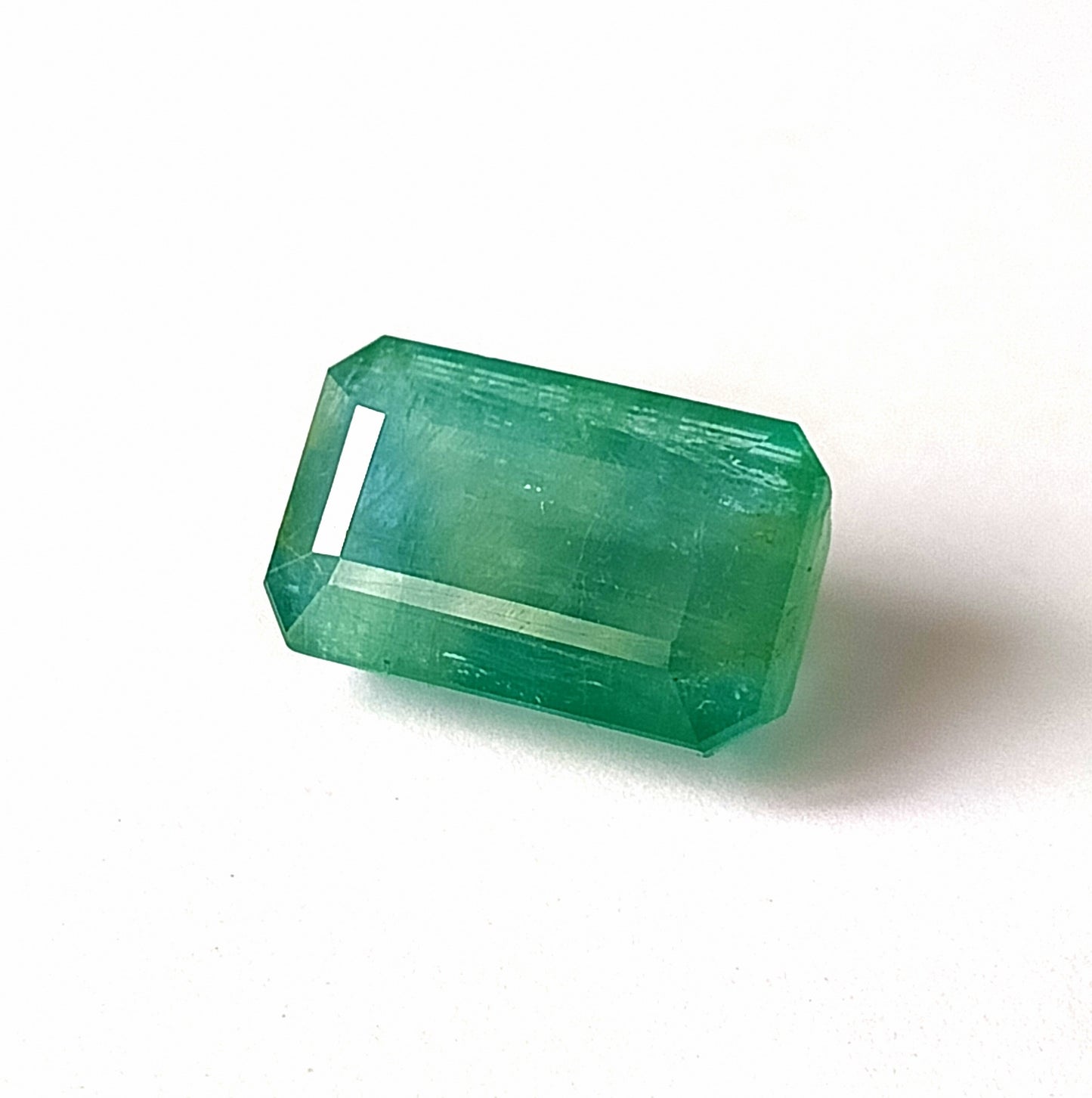 20.0 Carat 12.6X20X8.8 (WXLXD) Natural Zambian Emerald Cut Emerald