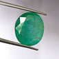 10.0 Carat 13.4X15.4X7.5 (WXLXD) Natural Zambian Oval Shaped Emerald