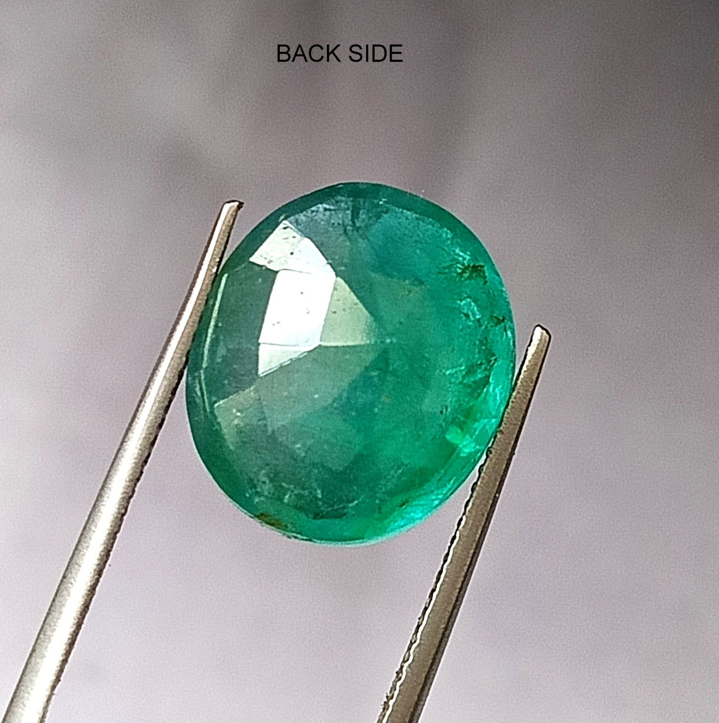 10.0 Carat 13.4X15.4X7.5 (WXLXD) Natural Zambian Oval Shaped Emerald