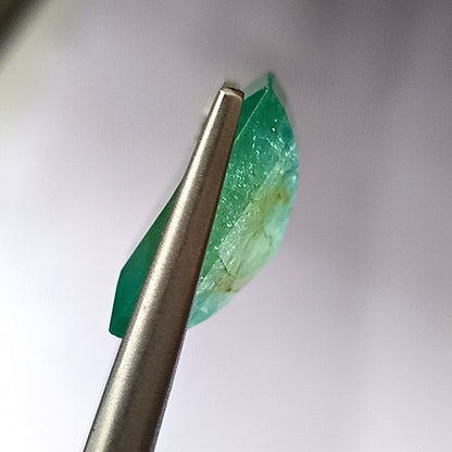 15.90 Carat 19.7X19.7X7.7 (WXLXD) Natural Zambian Hexagonal/Fancy Shaped Emerald