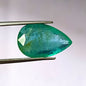 10.0 Carat 12X19.4X6.5 (WXLXD) Natural Zambian Pear Shaped Emerald
